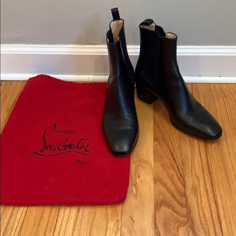 Louboutin Chelsea boots